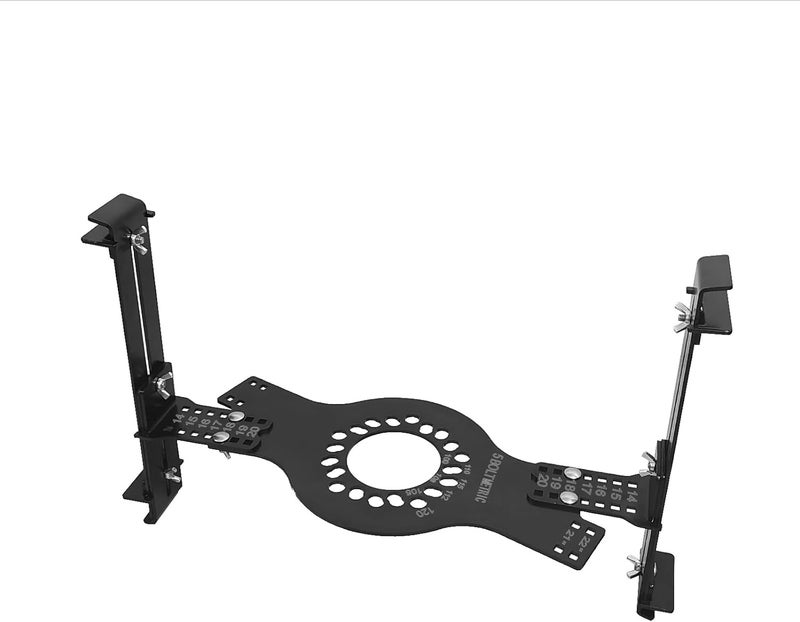 UINIEBOOM 14-22" Wheel Fit Simulator Tool, Tire Size Fit Test Measuring Mockup, 5-Lug Metric Wheel Installation Kits - Image 5